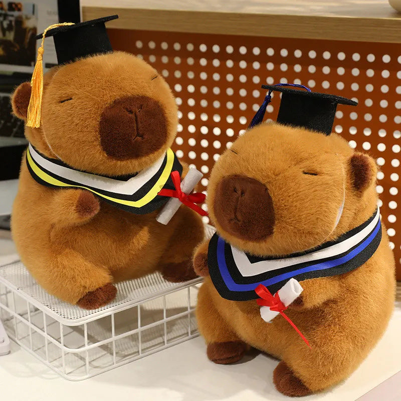 20/25cm Cartoon Graduation Capybara