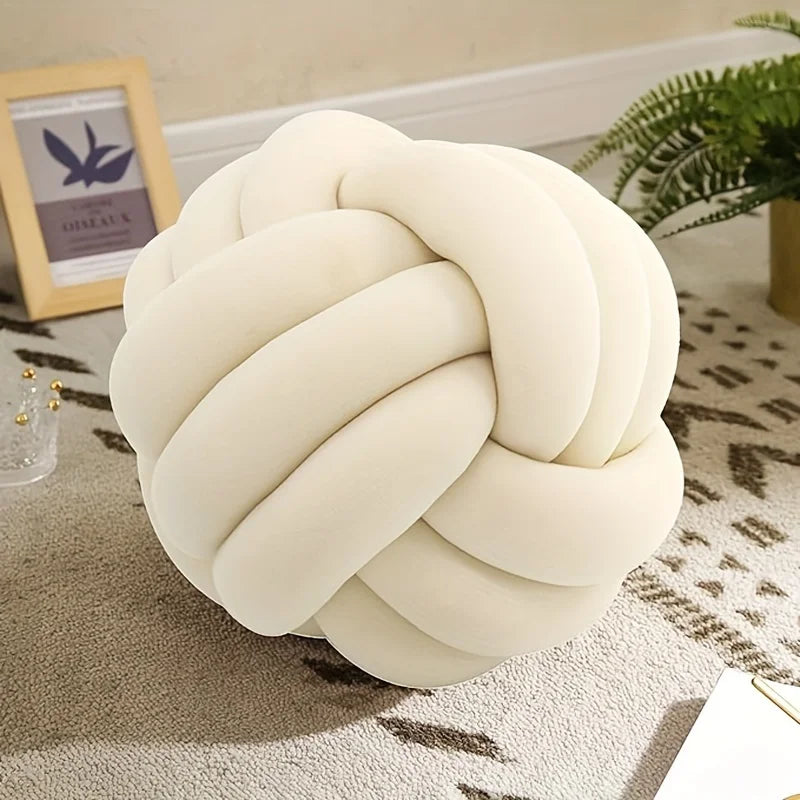 Striped Knot Pillow