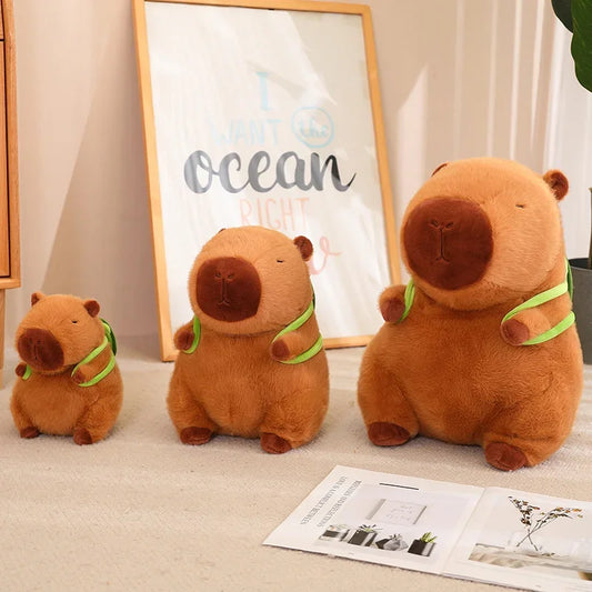 Capybara With Backpack