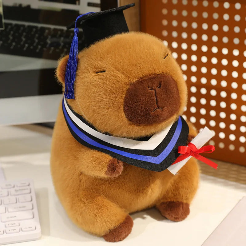 20/25cm Cartoon Graduation Capybara