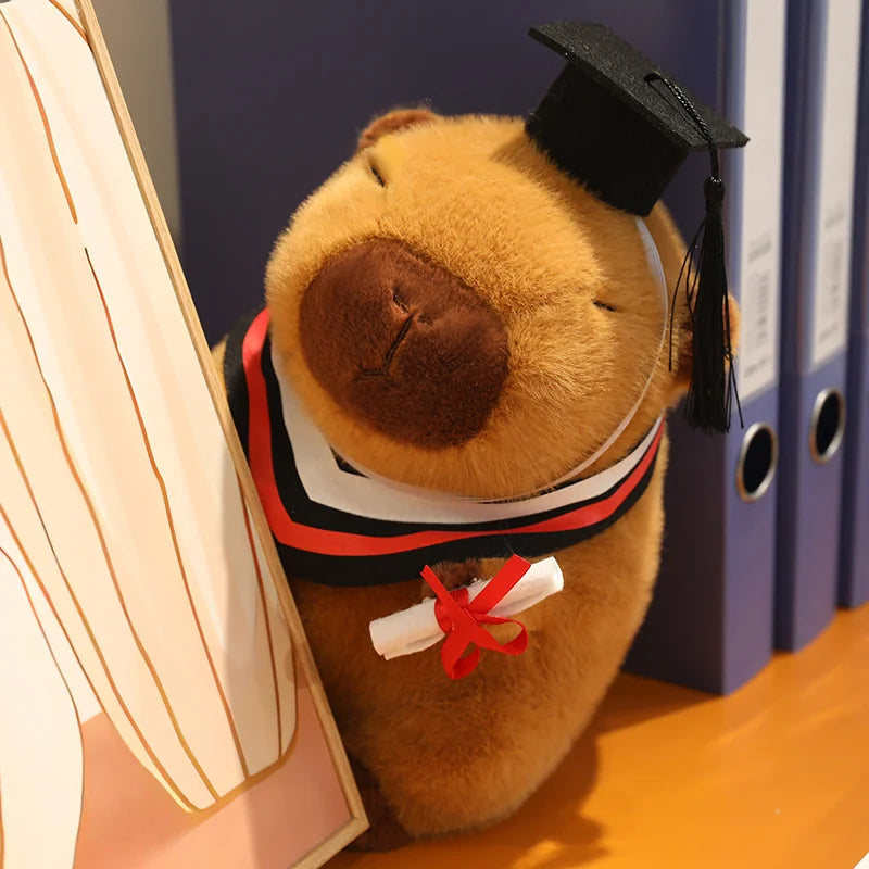 20/25cm Cartoon Graduation Capybara