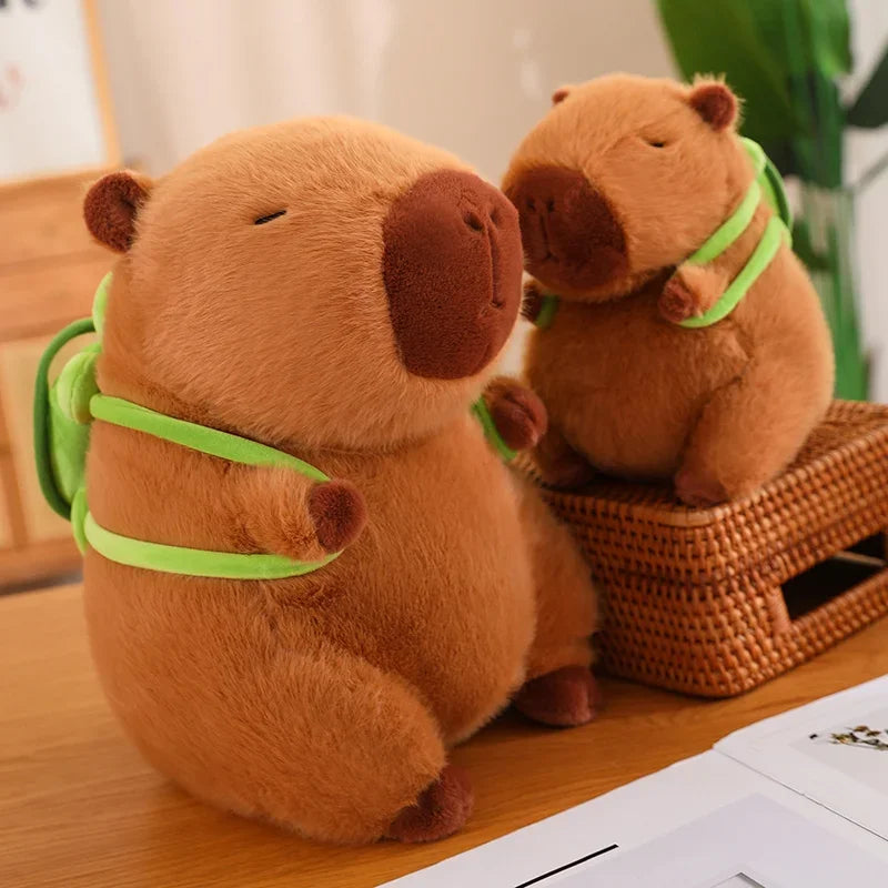 Capybara With Backpack