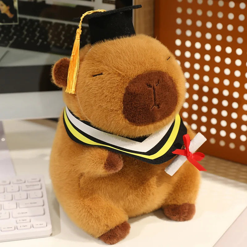 20/25cm Cartoon Graduation Capybara