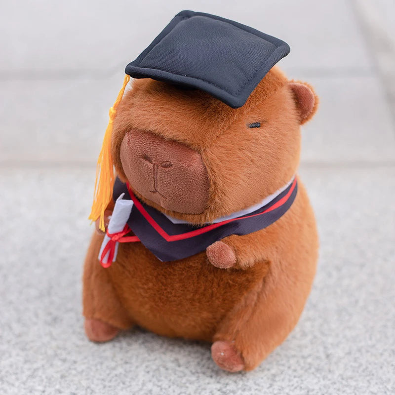 New Graduated Capybara Plush