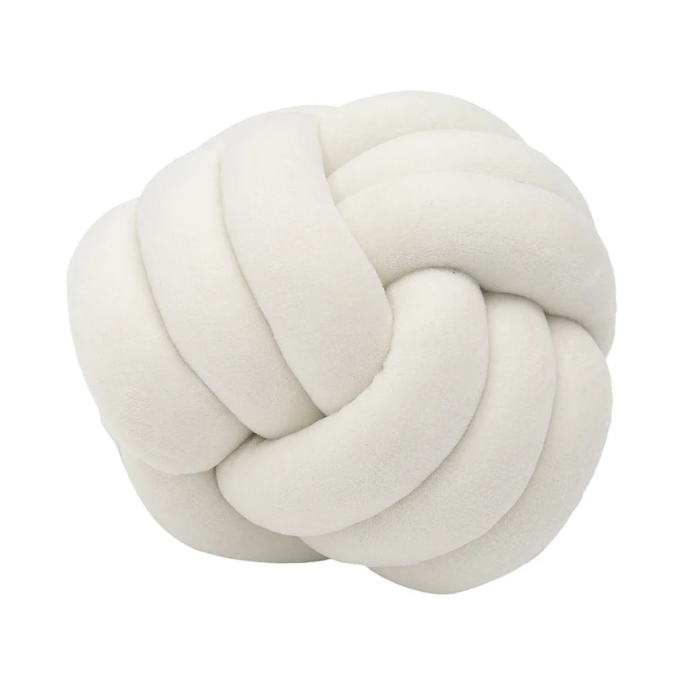 Knotted Ball Throw Pillow
