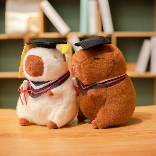 New Graduated Capybara Plush