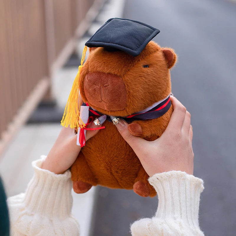 New Graduated Capybara Plush