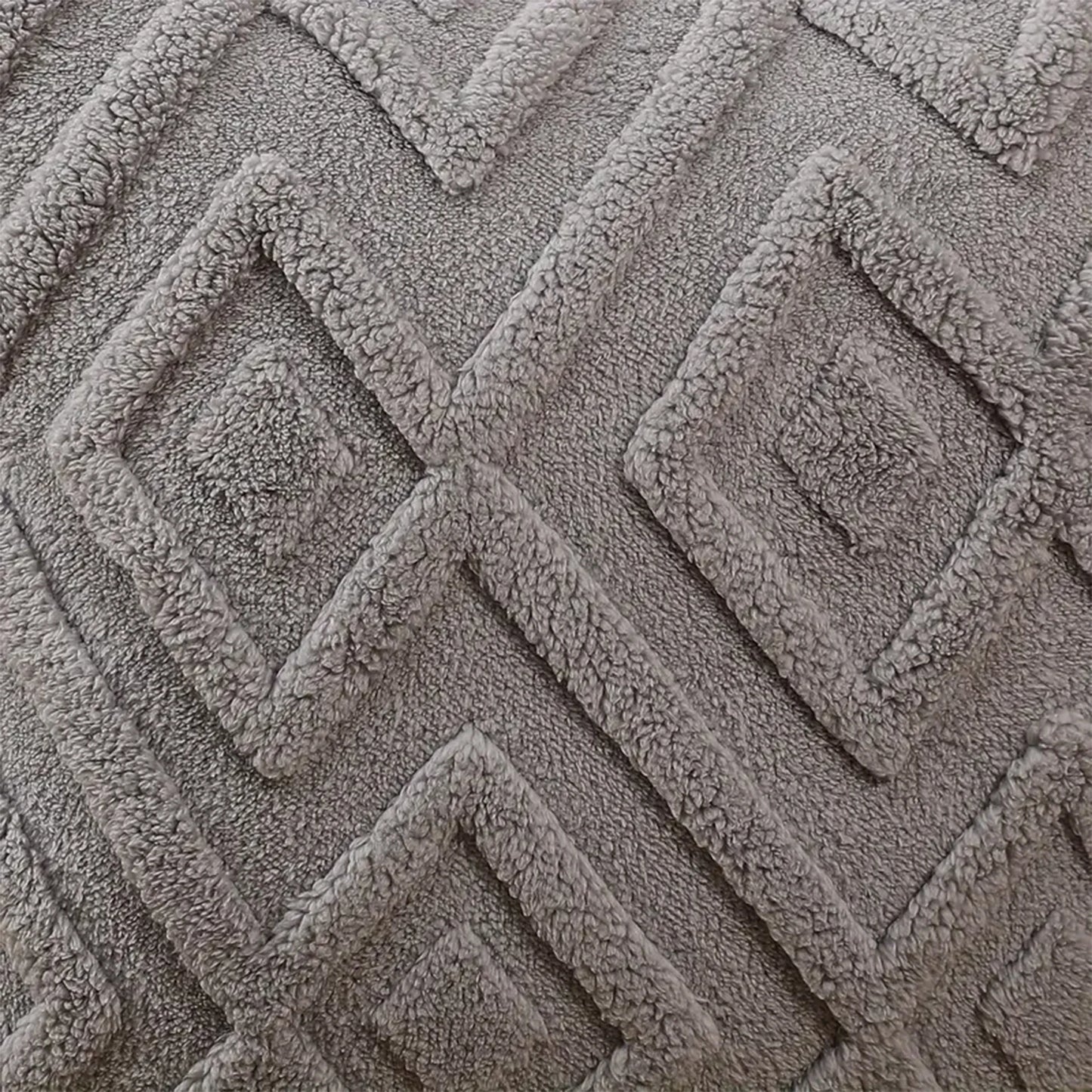Decorative Faux Wool Throw Pillow Covers