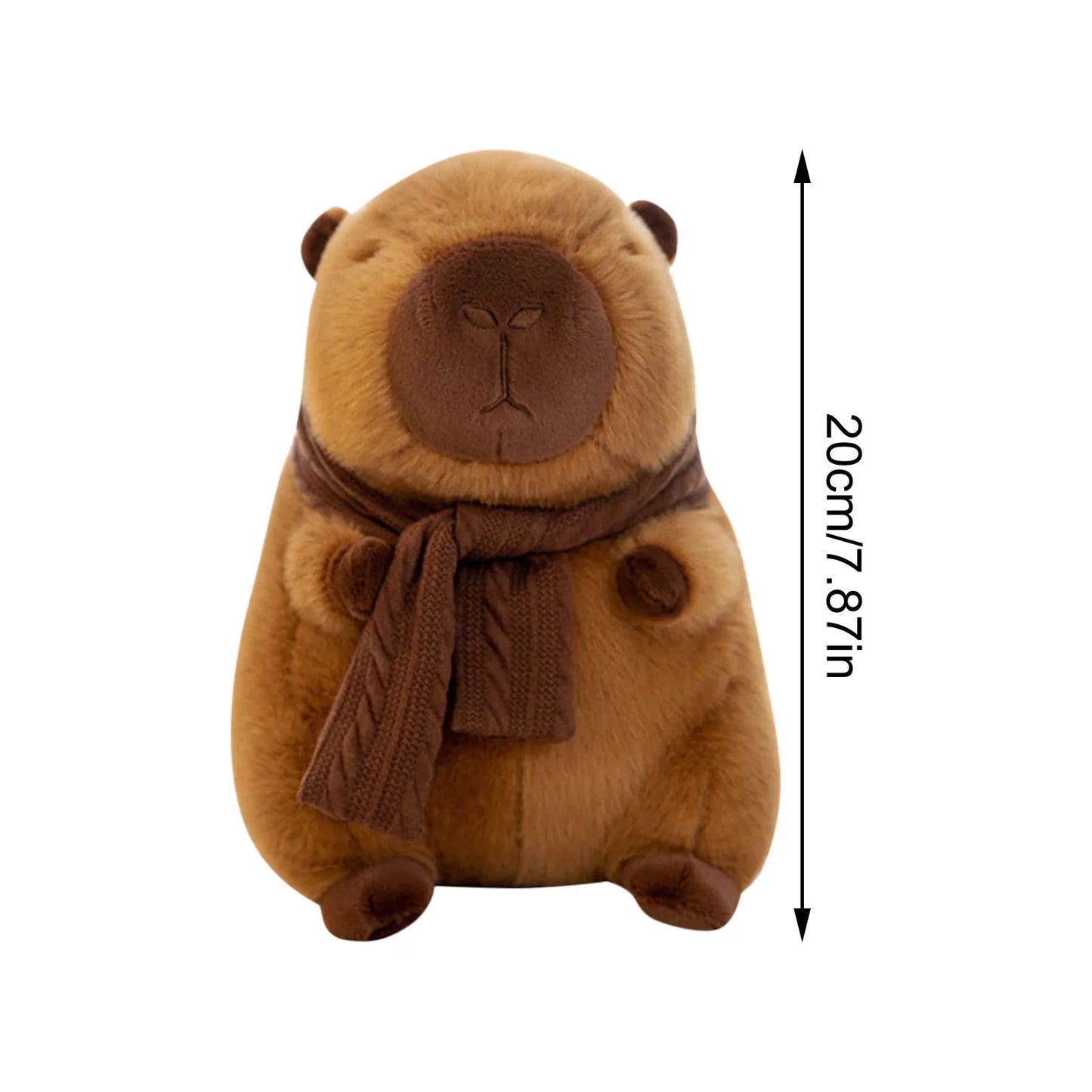 Plush Capybara (With scarf)