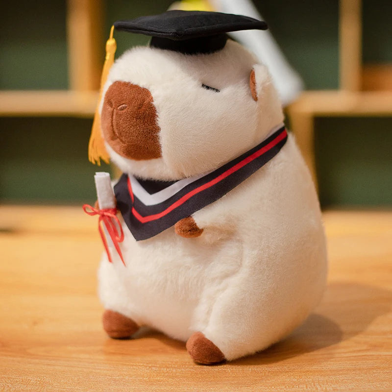 New Graduated Capybara Plush