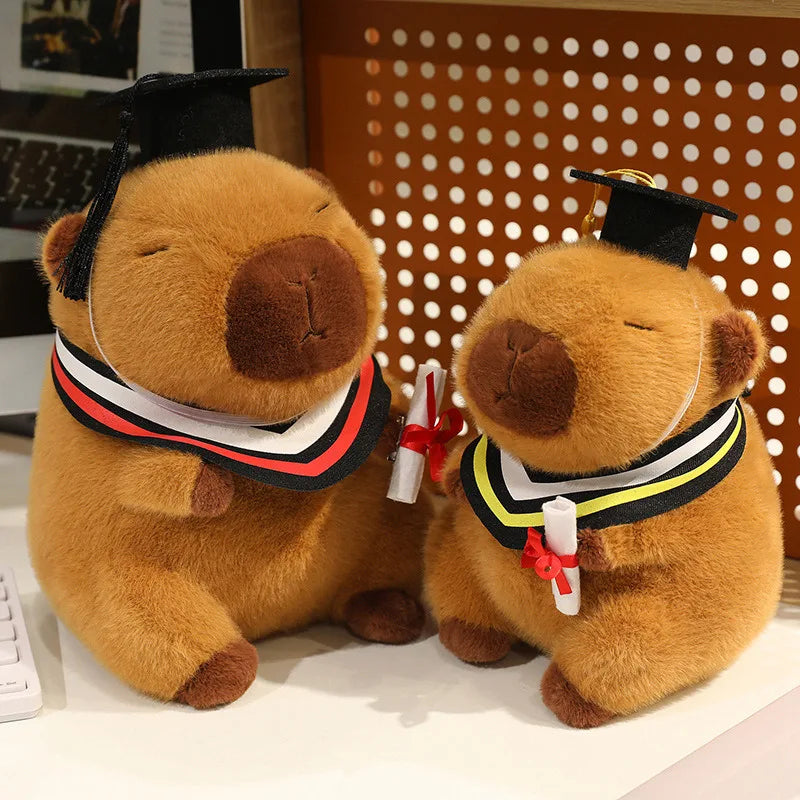 20/25cm Cartoon Graduation Capybara