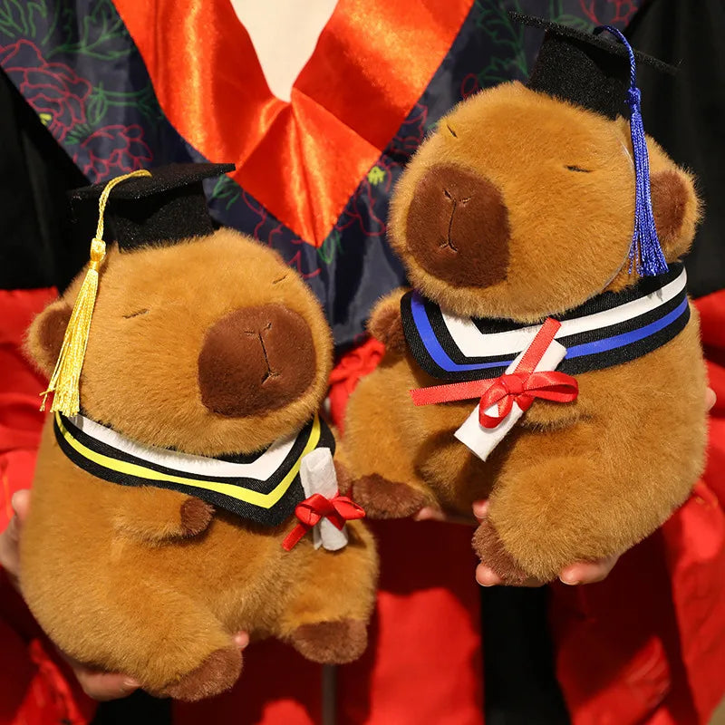 20/25cm Cartoon Graduation Capybara