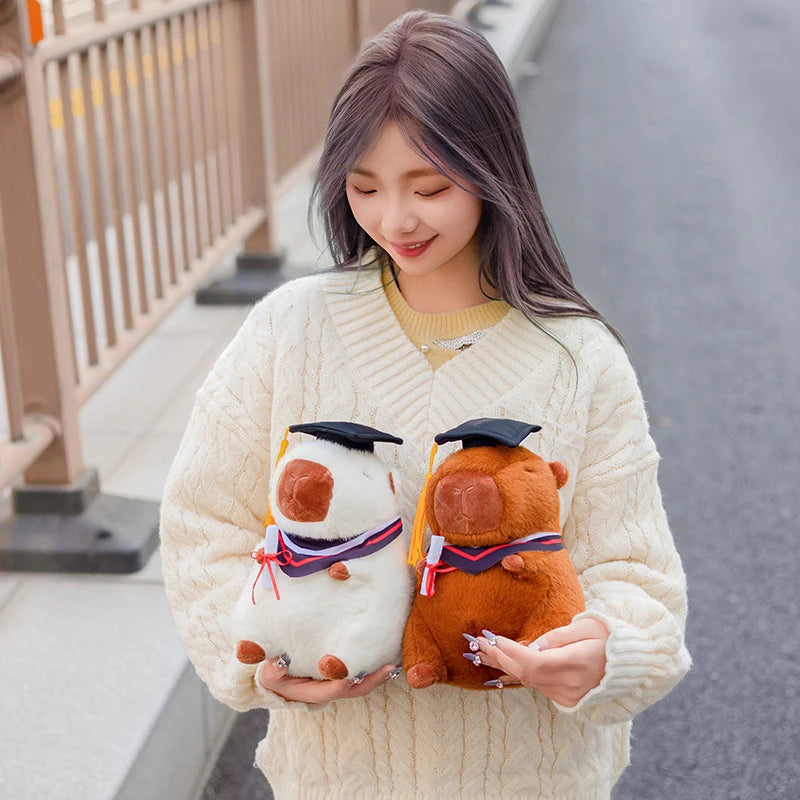 New Graduated Capybara Plush