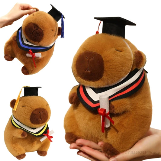 20/25cm Cartoon Graduation Capybara