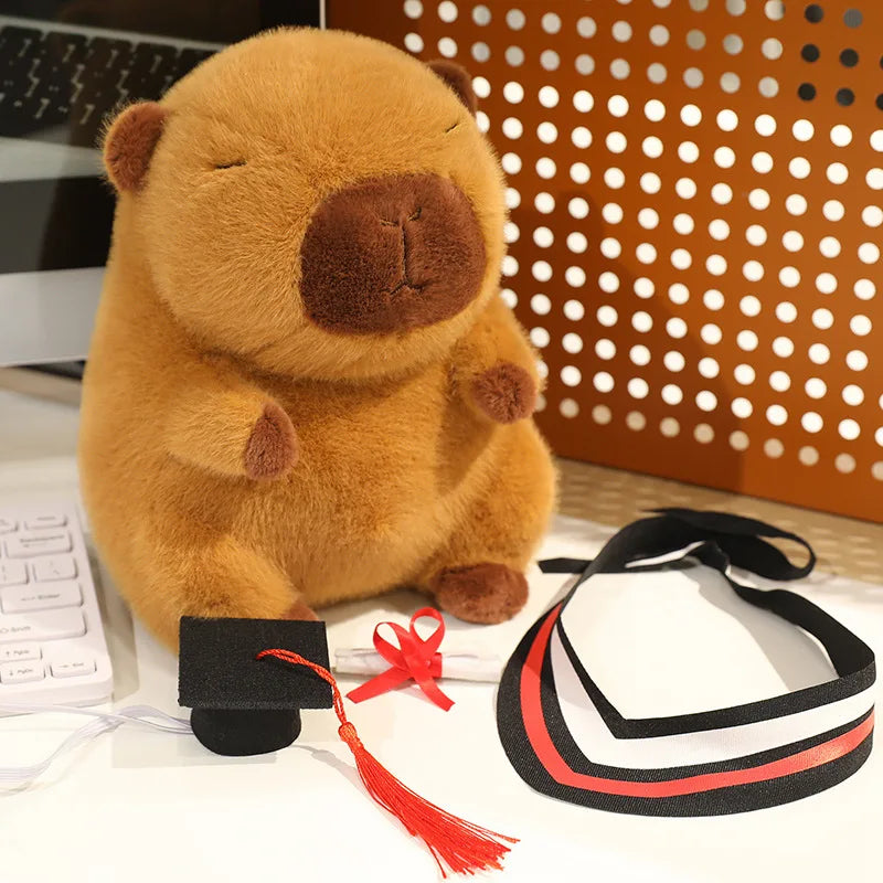 20/25cm Cartoon Graduation Capybara