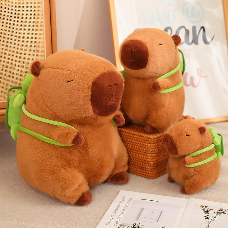 Capybara With Backpack