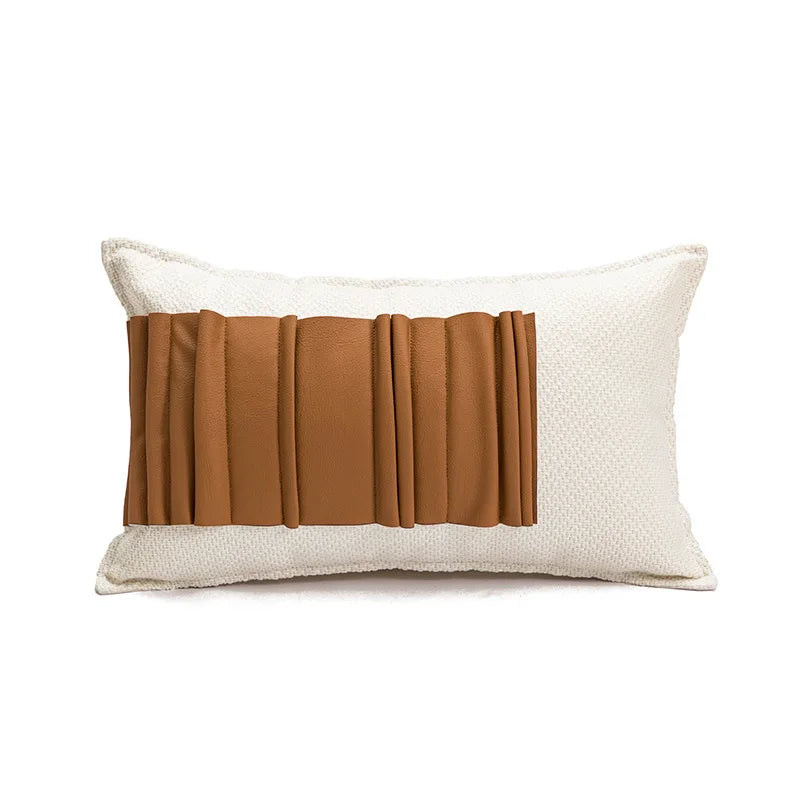 Nordic Brown Throw Pillow