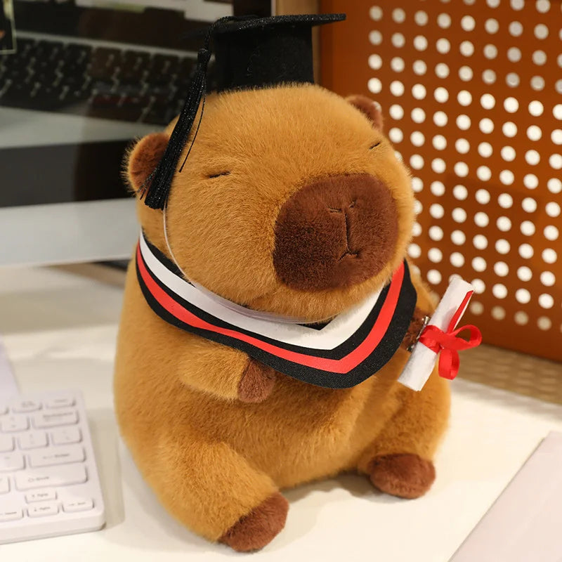 20/25cm Cartoon Graduation Capybara