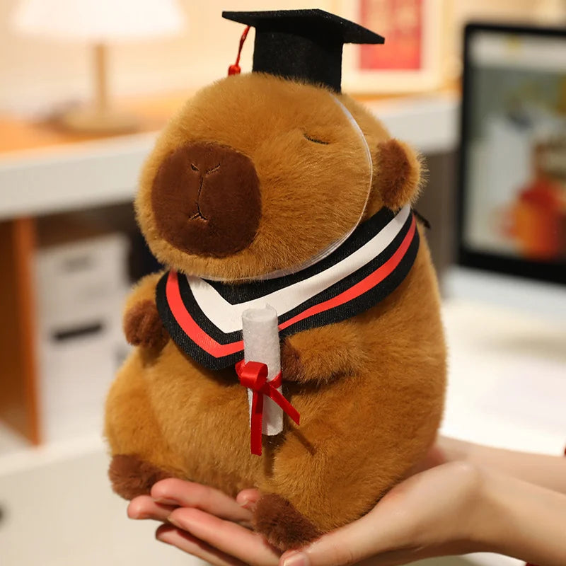20/25cm Cartoon Graduation Capybara
