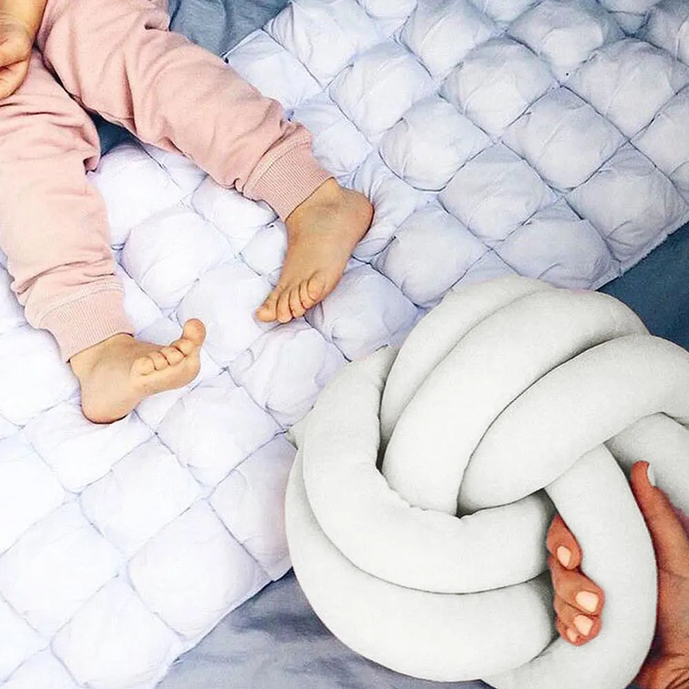 Knotted Ball Throw Pillow