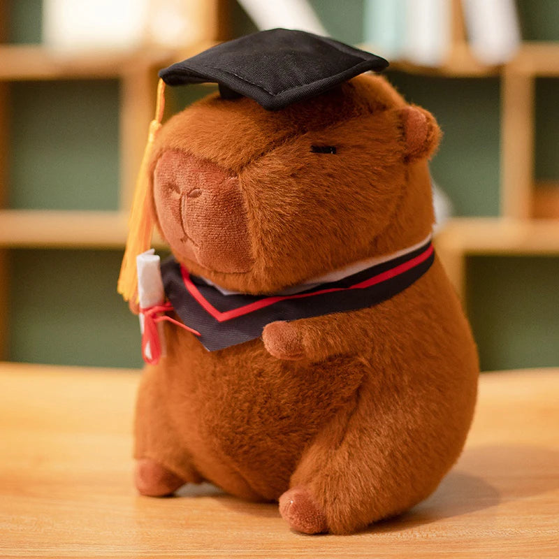 New Graduated Capybara Plush