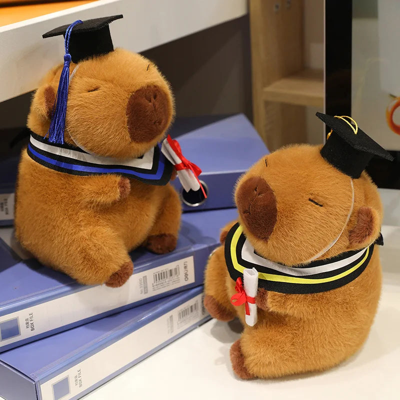 20/25cm Cartoon Graduation Capybara